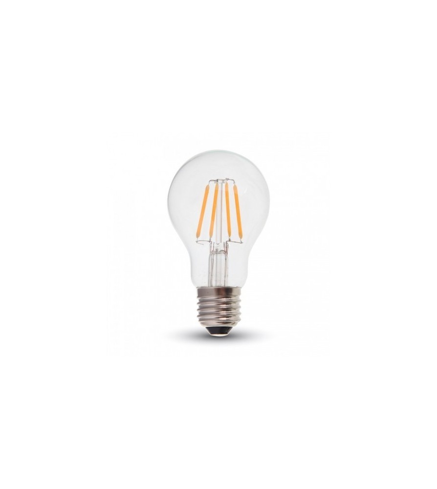 V-Tac Lampadina Led Goccia Filamento Stile Classico 4W Attacco E27 4000K