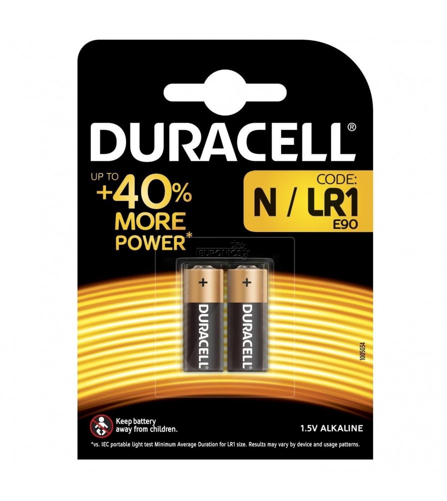 Duracell N MN9100 1.5V Alkaline