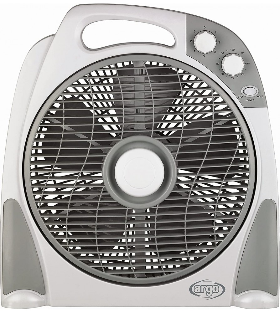 Argo Aster ventilatore 4 velocità,5 pale,timer di spegnimento fino a 120 minuti.