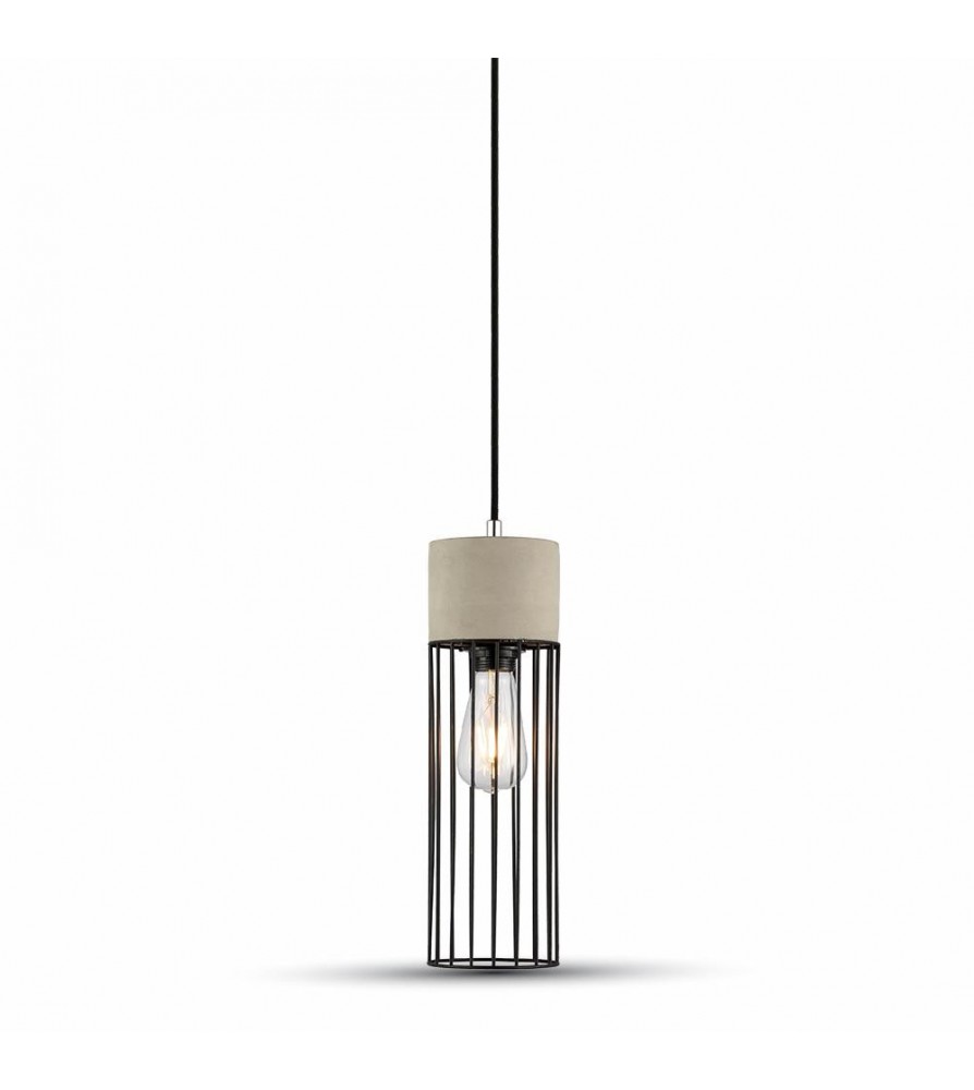 V-Tac Lampadaio in Calcestruzzo + Retina Ø120mm E27