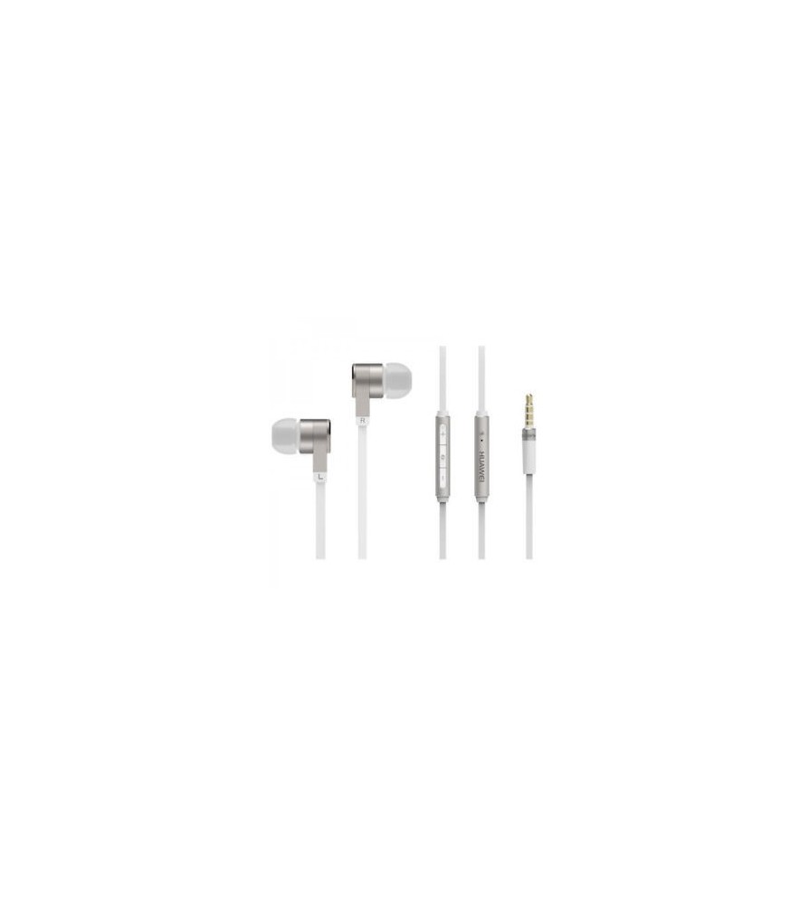 Huawei Earphones Auricolari + Microfono 3.5mm Per  AM13 22040267 SILVER