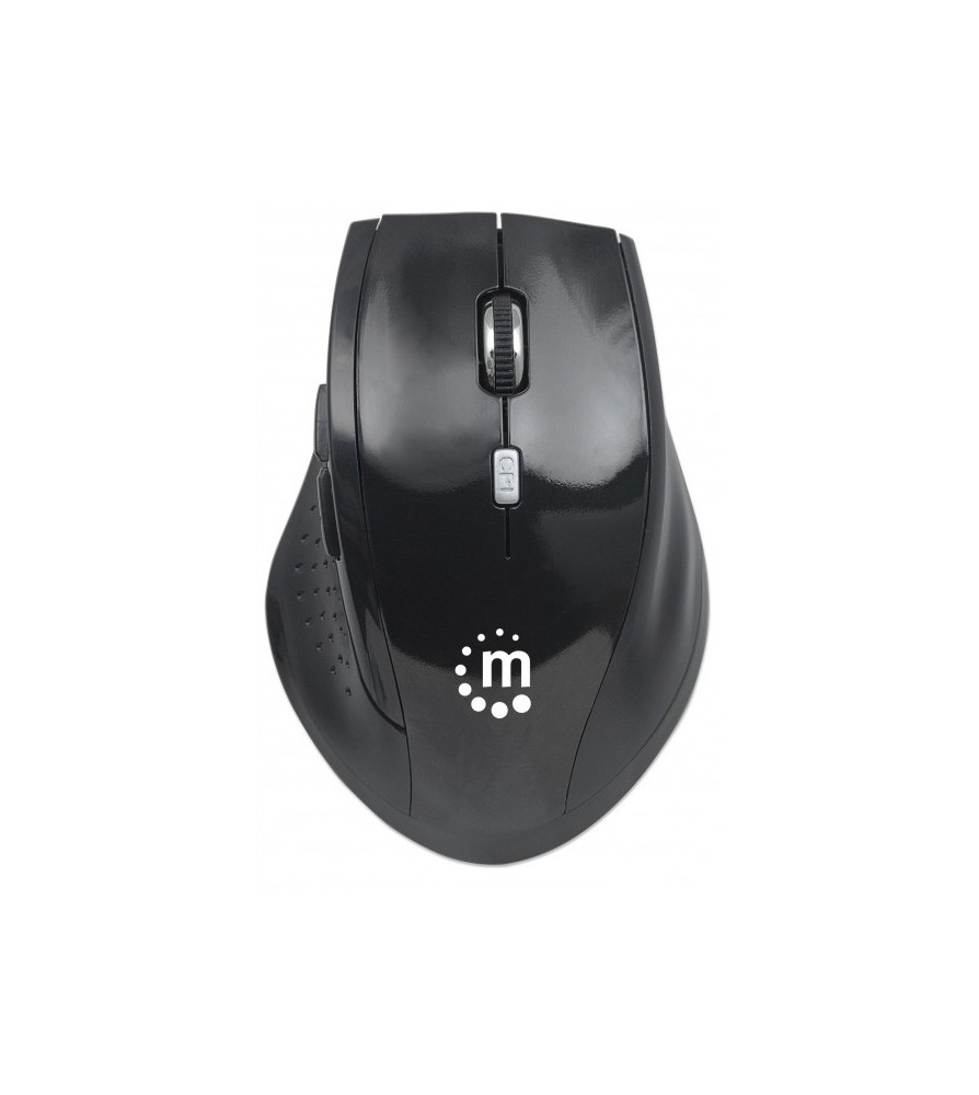 Mouse Ottico Wireless Curve 1600dpi Nero