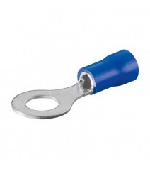 Terminale Occhiello Vite 6mm Blu