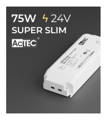 ACTEC Alimentatore 75W Q8H-24V-75W