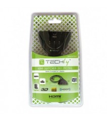 Techly Switch HMDI 3 IN 1 OUT Full HD 1080p 3D