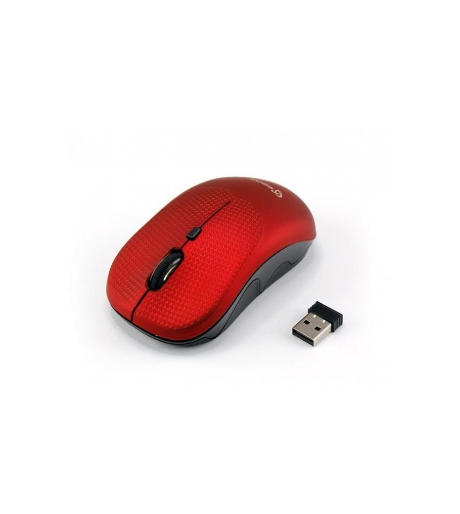 Mouse Wireless 1600dpi WM-106R Strawberry Rosso