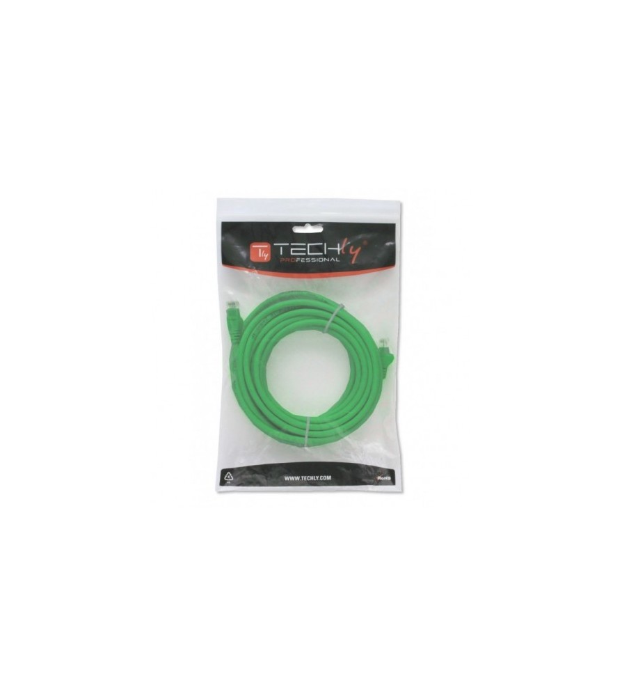 Cavo di rete Patch in CCA Cat.5E Verde UTP 10m