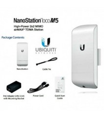 Ubiquiti NanoStation Loco M5 - CPE access point outdoor POE 5GHz 13dBi