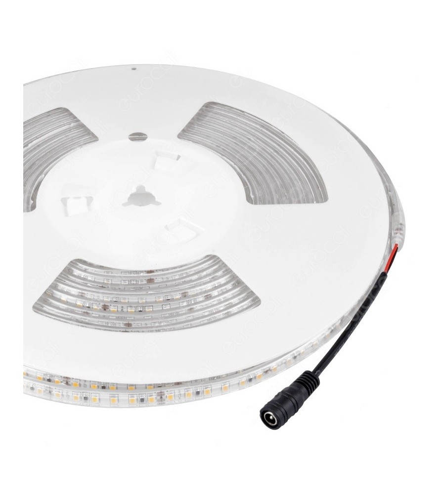 V-Tac Strip Led SMD 2835 7,2W/m 24V 3000K Monocolore 120 LED/metro IP65 ( Prezzo Al Metro )