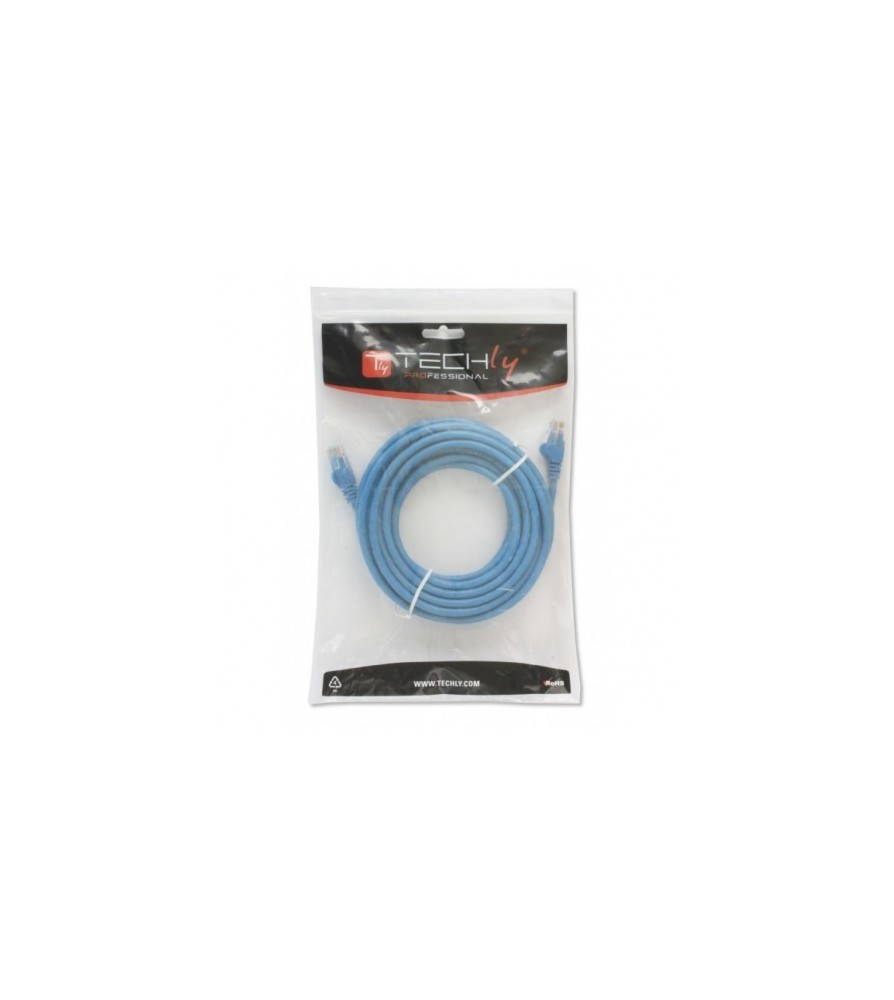 Cavo di rete Patch in CCA Cat.5E Blu UTP 1.5m