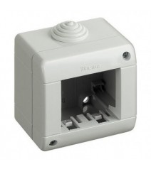 Bticino Custodia IP40 Composta da Base e Coperchio 2 Moduli IP40