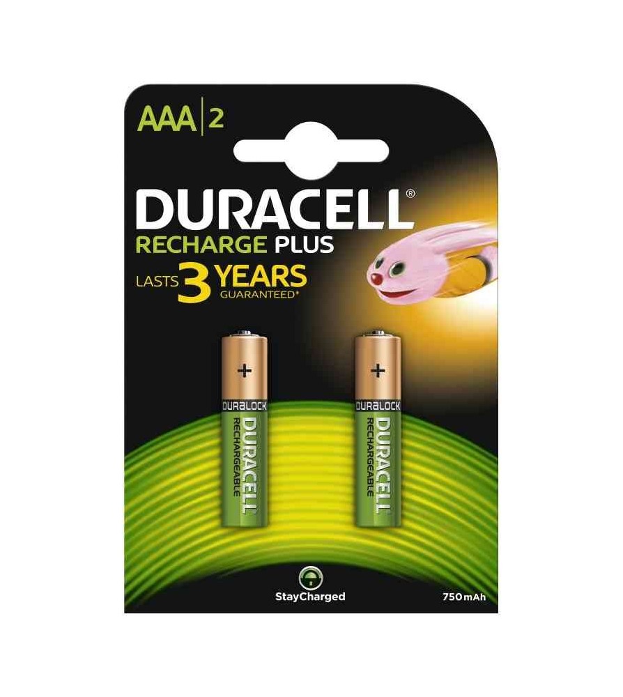 Duracell Ricaricabile Ministilo (AAA) 750 mAh HR03