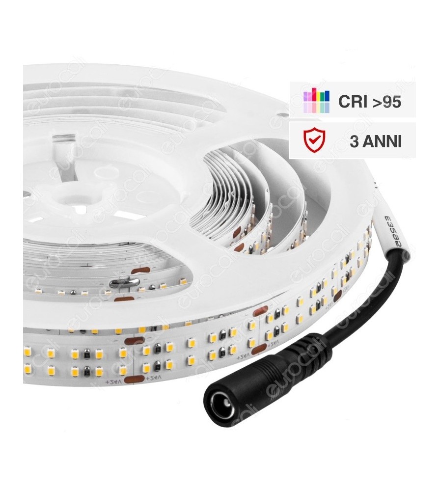 V-Tac Strip Led 2216 Monocolore 364 Led/metro 24V CRI-95 4000K ( Prezzo al Metro )