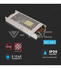 V-Tac Alimentatore 360W 12V Per Uso Interno a 2 Uscite con Morsetti a Vite