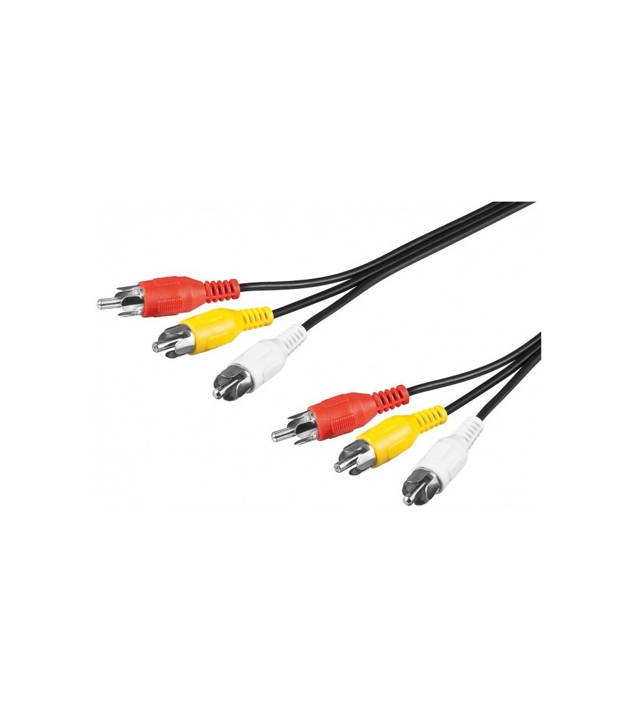 Cavo Audio Video 3 x RCA M/M 1.5mt