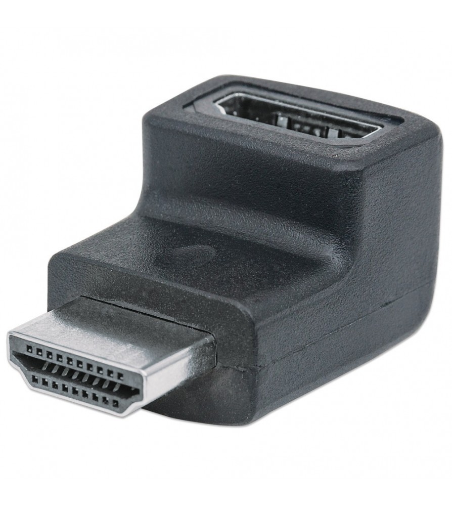 Manhattan Adattatore HDMI Maschio/Femmina 90° verso il basso