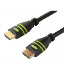 Techly Cavo HDMI™ High Speed con Ethernet A/A M/M 1 m Nero