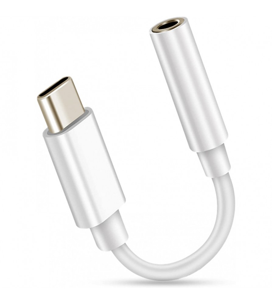 Sbox Cavo da USB-C™ Maschio a Audio 3.5 mm Femmina 12 cm Bianco