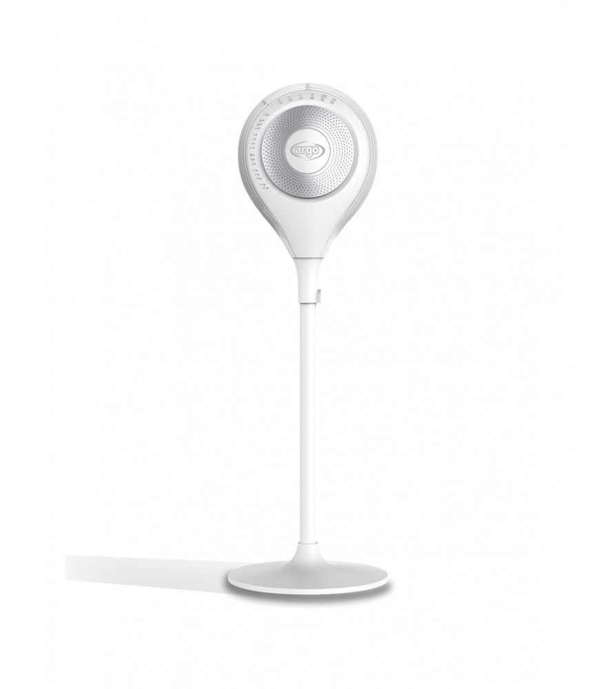 Argo Genius-Smart FanVentilatore Smart con 3 Velocità di ventilazione.Pannello soft-touch e Dispaly a LED.Timer di funzionament