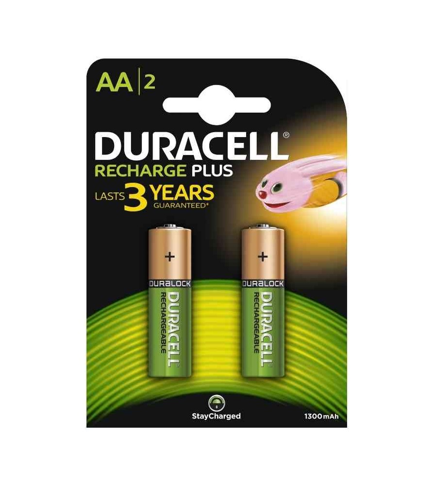 Duracell Ricaricabile Precaricata Stilo (AA) 1300 mAh