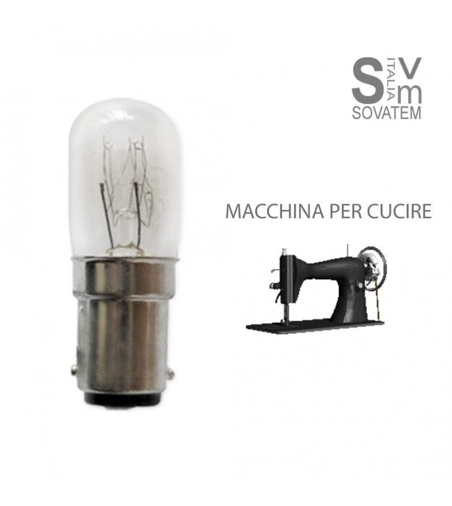 Wimex Lampada macchina da cucire BA16 25W