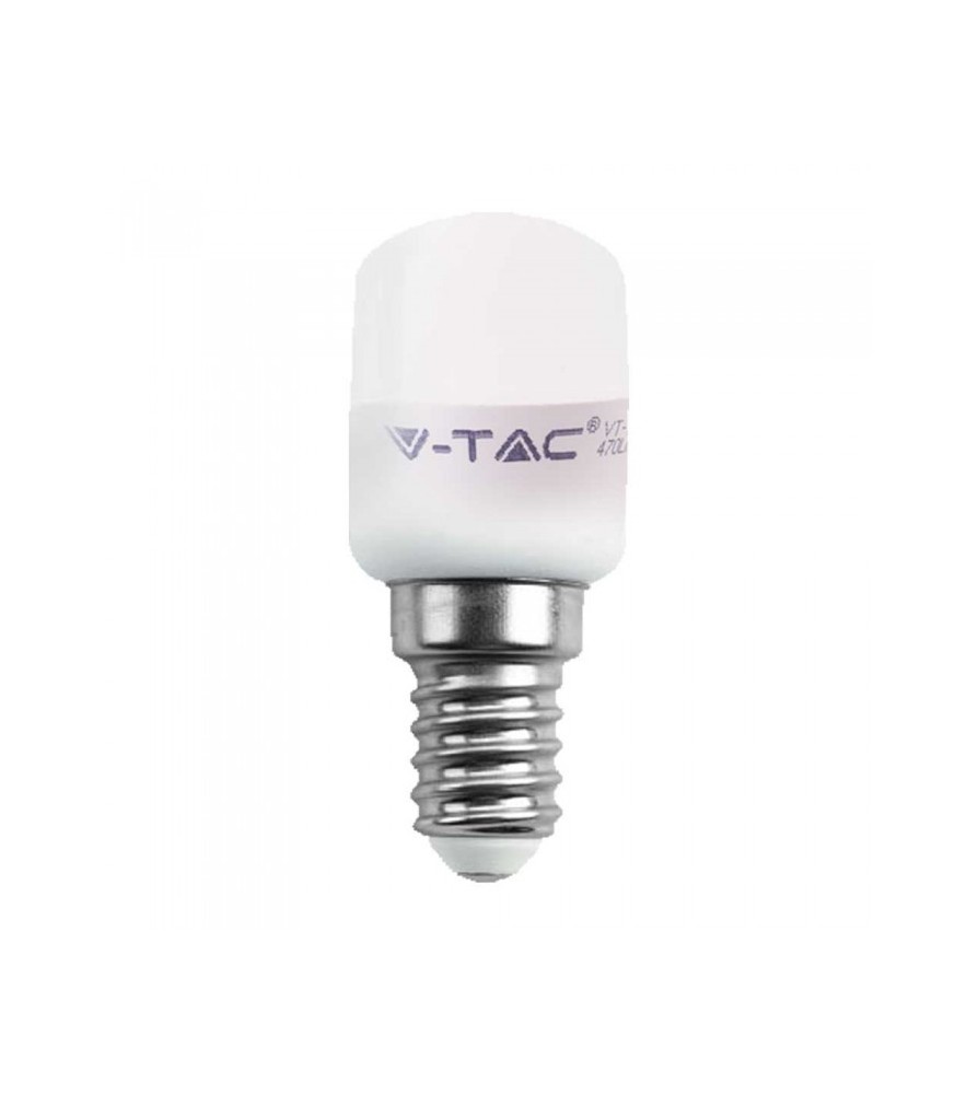 V-Tac Lampadina Led Bulbo Samsung Chip 2W E14 ST26 Plastica 6400K