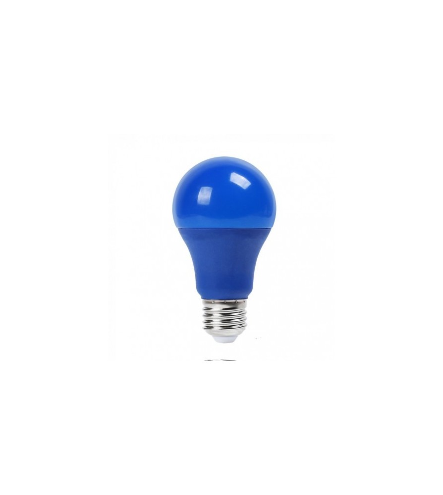 V-Tac Lampadina Led Goccia Colorata Blu 9W Attacco E27